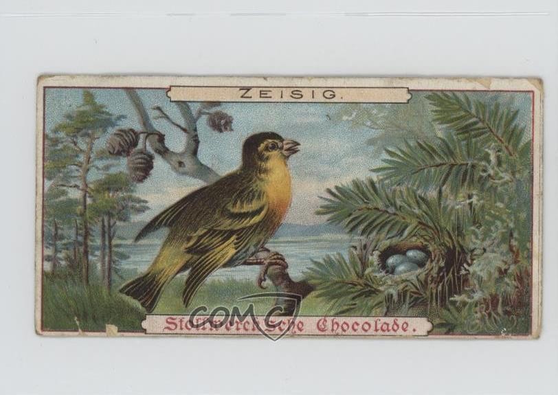 Album cioccolatini 1899 Stollwerck 3 edizione alimentare Zeisig #91-3 15ia
