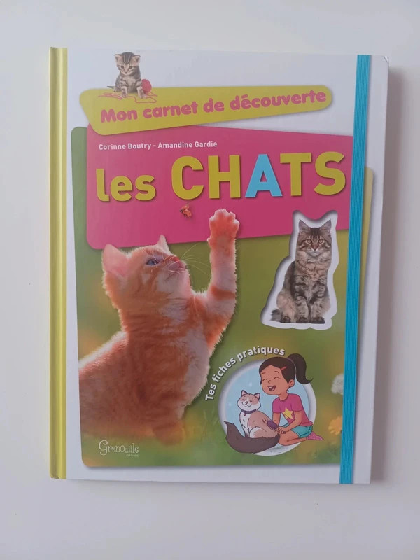 📖 Mon carnet de découverte - Les chats