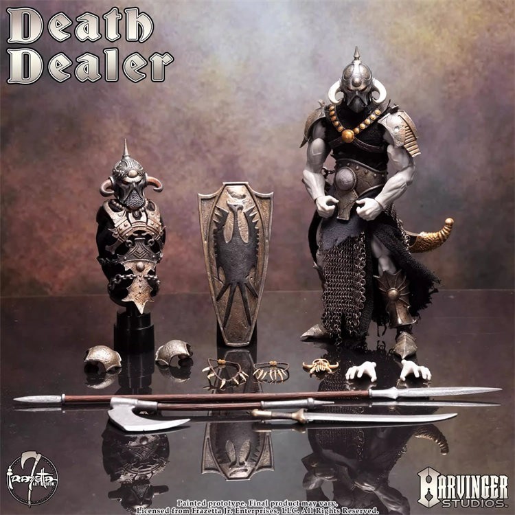 Harvinger Studios 1/12 Savage Furnace Death Dealer Action Figure Model