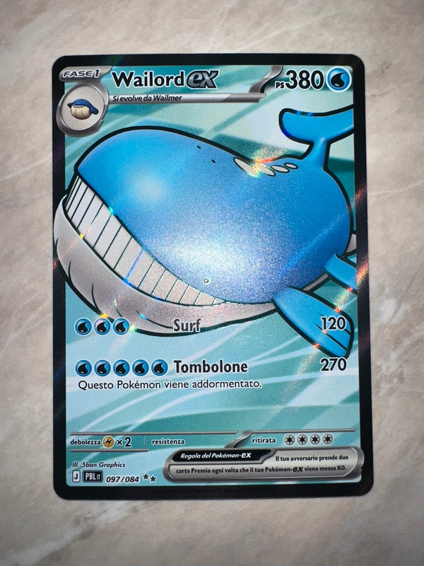 Wailord ex 097/084