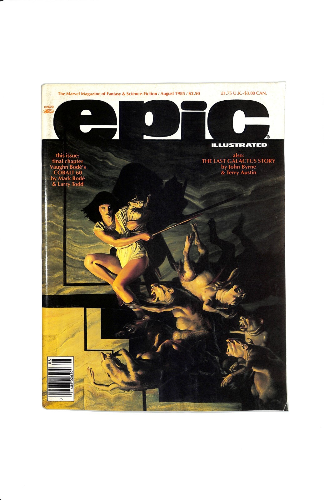 Epic Illustrated 1985 Magazine