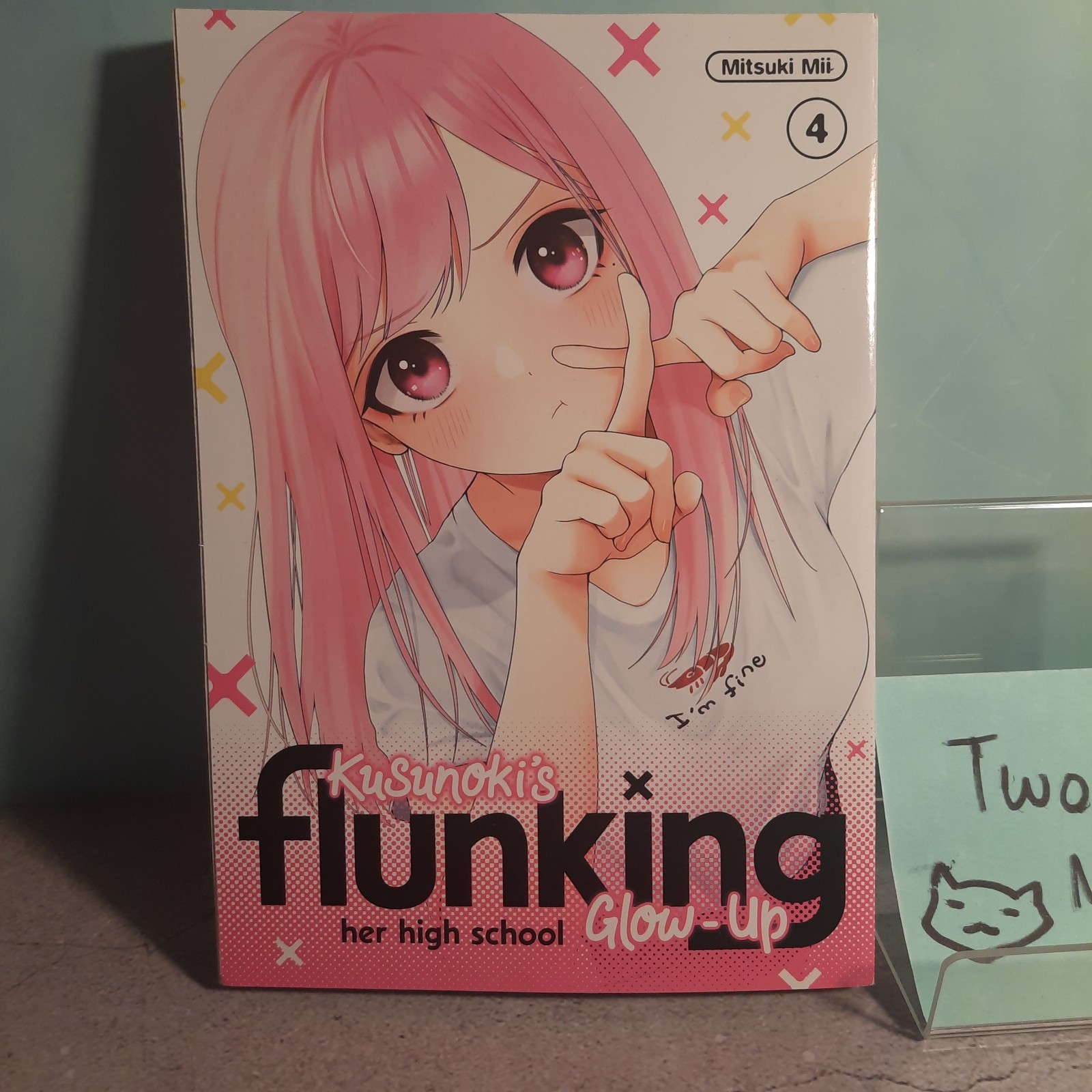 📚 Kusunoki's Flunking Her High-School Glow Up Vol. 4 manga romantici inglesi