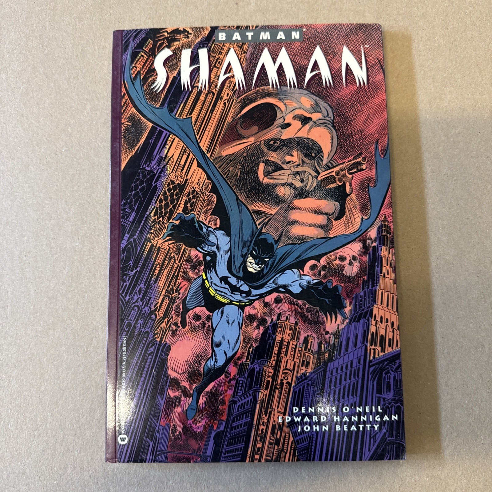 BATMAN SHAMAN TPB Warner Books 1993 First Printing Graphic Novel
