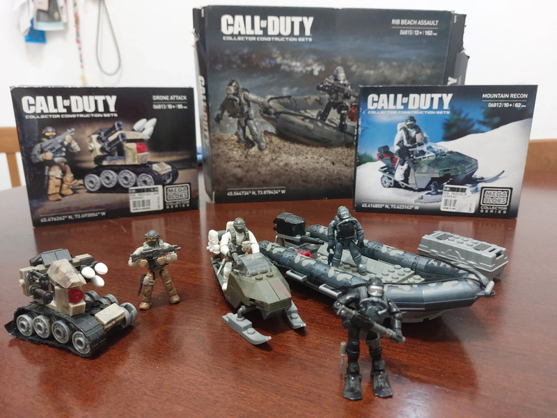 3 call of duty collector construction sets