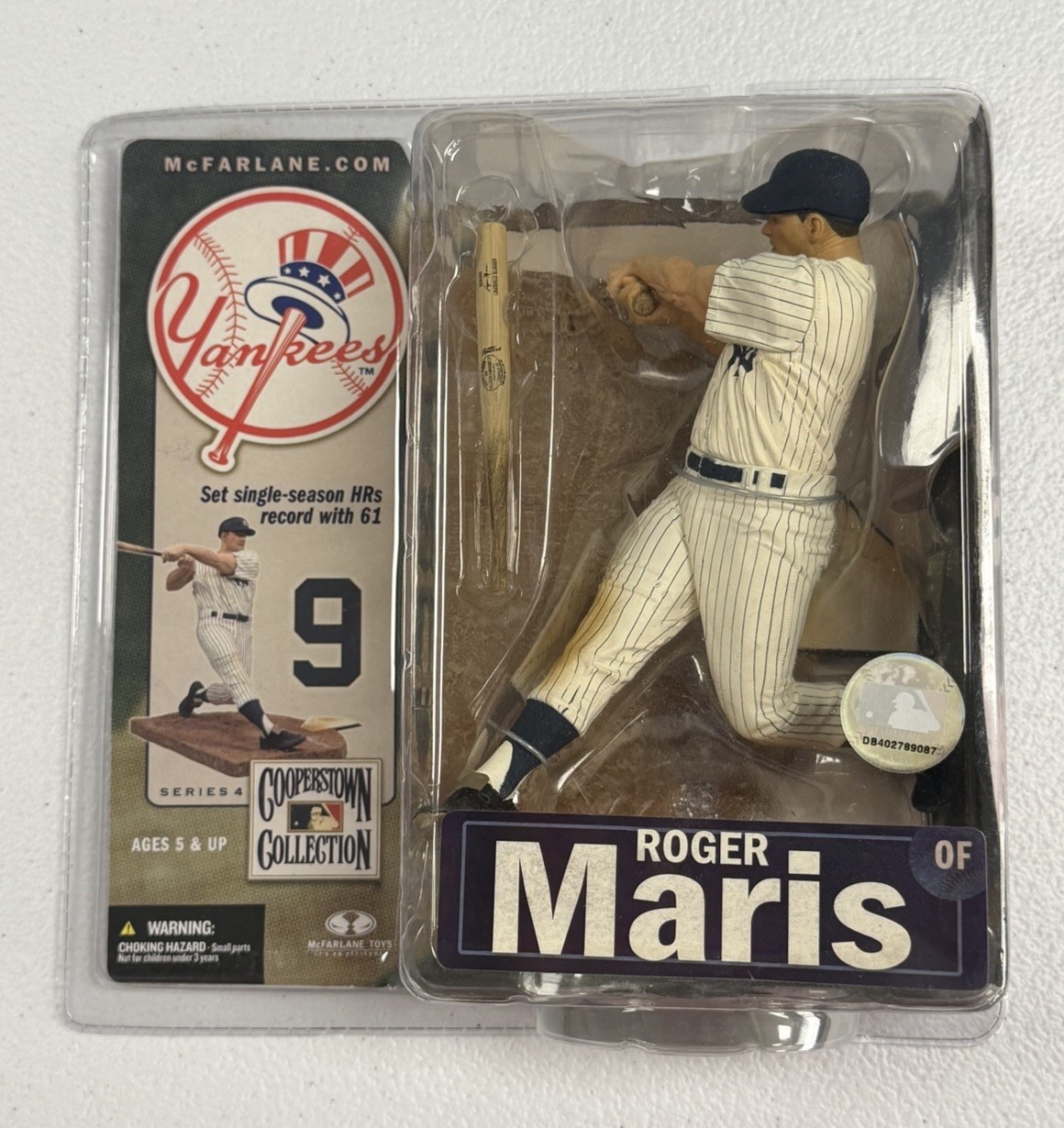 2007 Roger Maris McFarlane Series 4 Cooperstown Collection New York YANKEES MLB