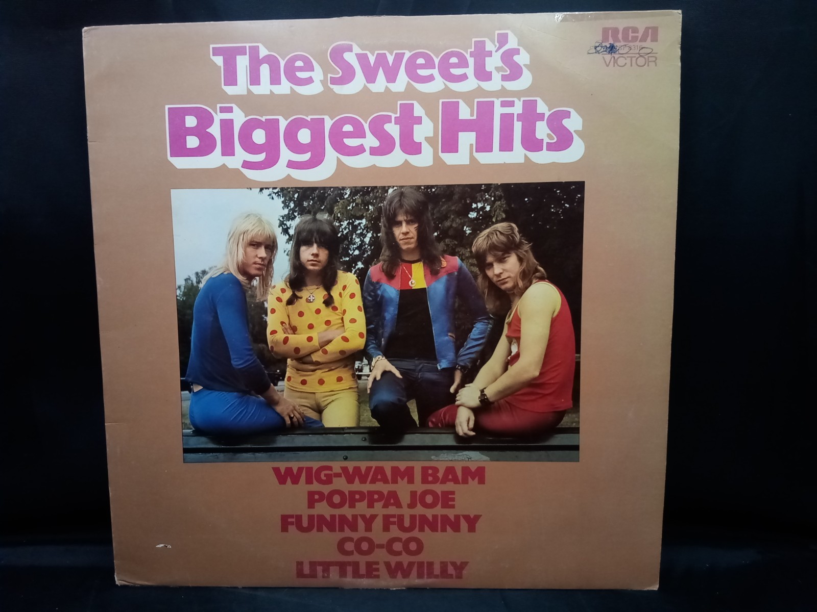 The Sweet The Sweet's Biggest Hits 12'' Vinyl Album 1972
