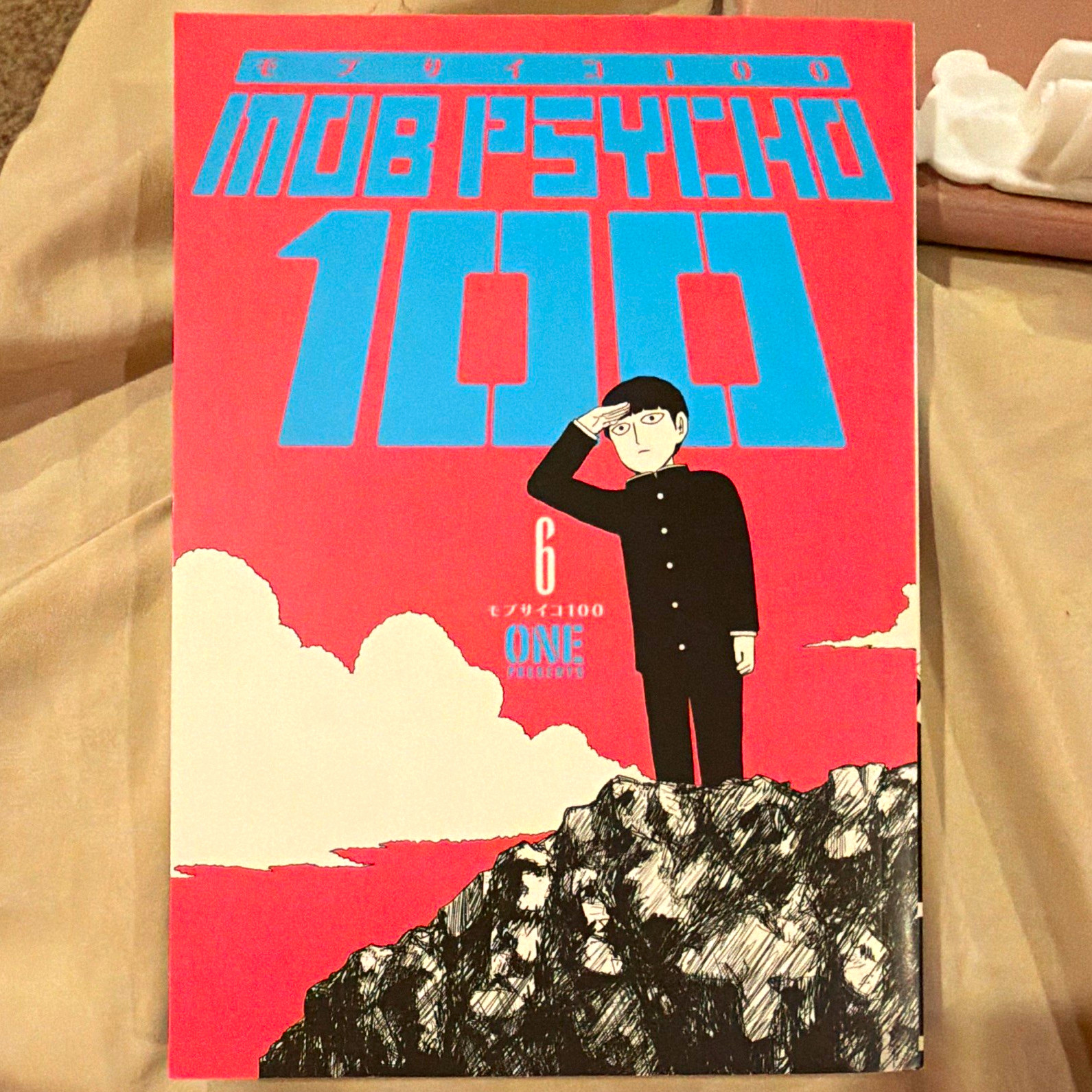 Mob Psycho 100 vol. 6 Manga Trade Paperback Inglese Dark Horse Bianco e Nero