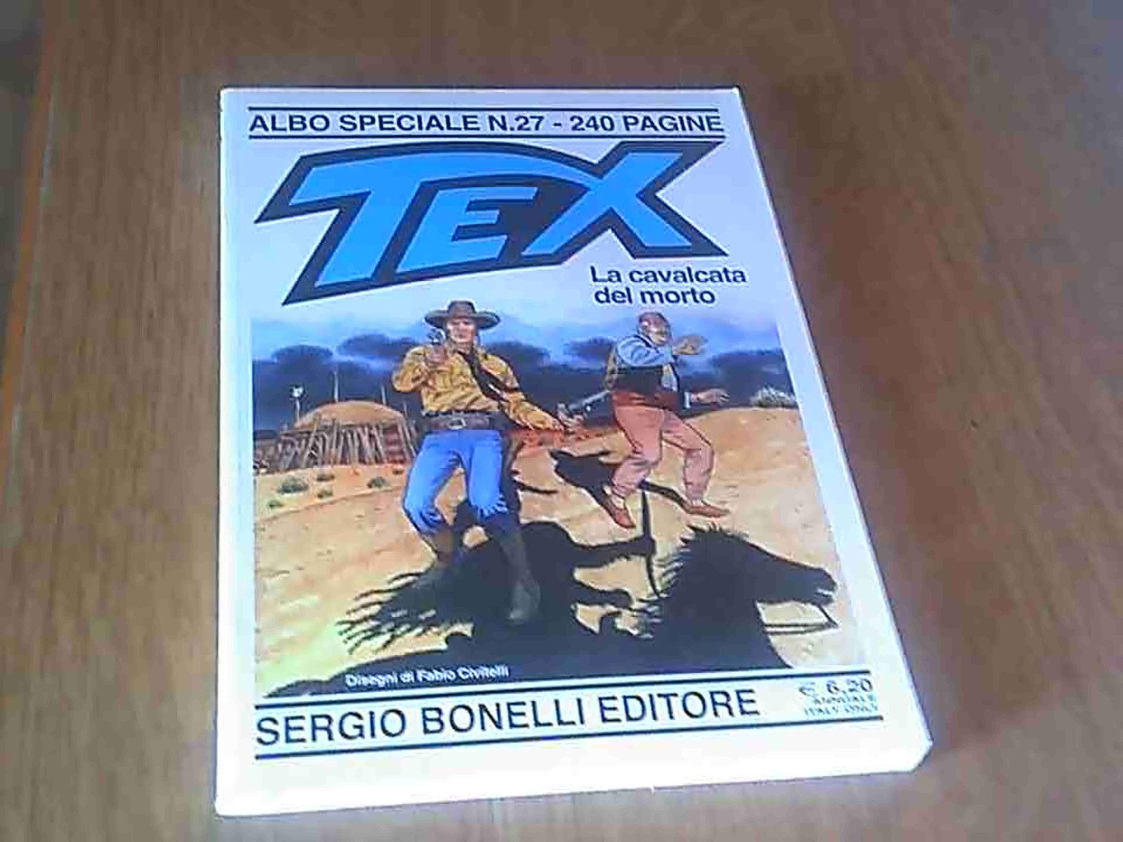 albo speciale tex n27 la cavalcata del morto ed. bonelli