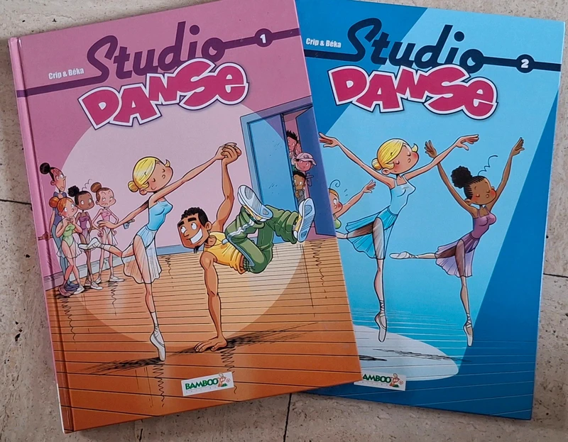 BD Studio Danse tomes 1 et 2