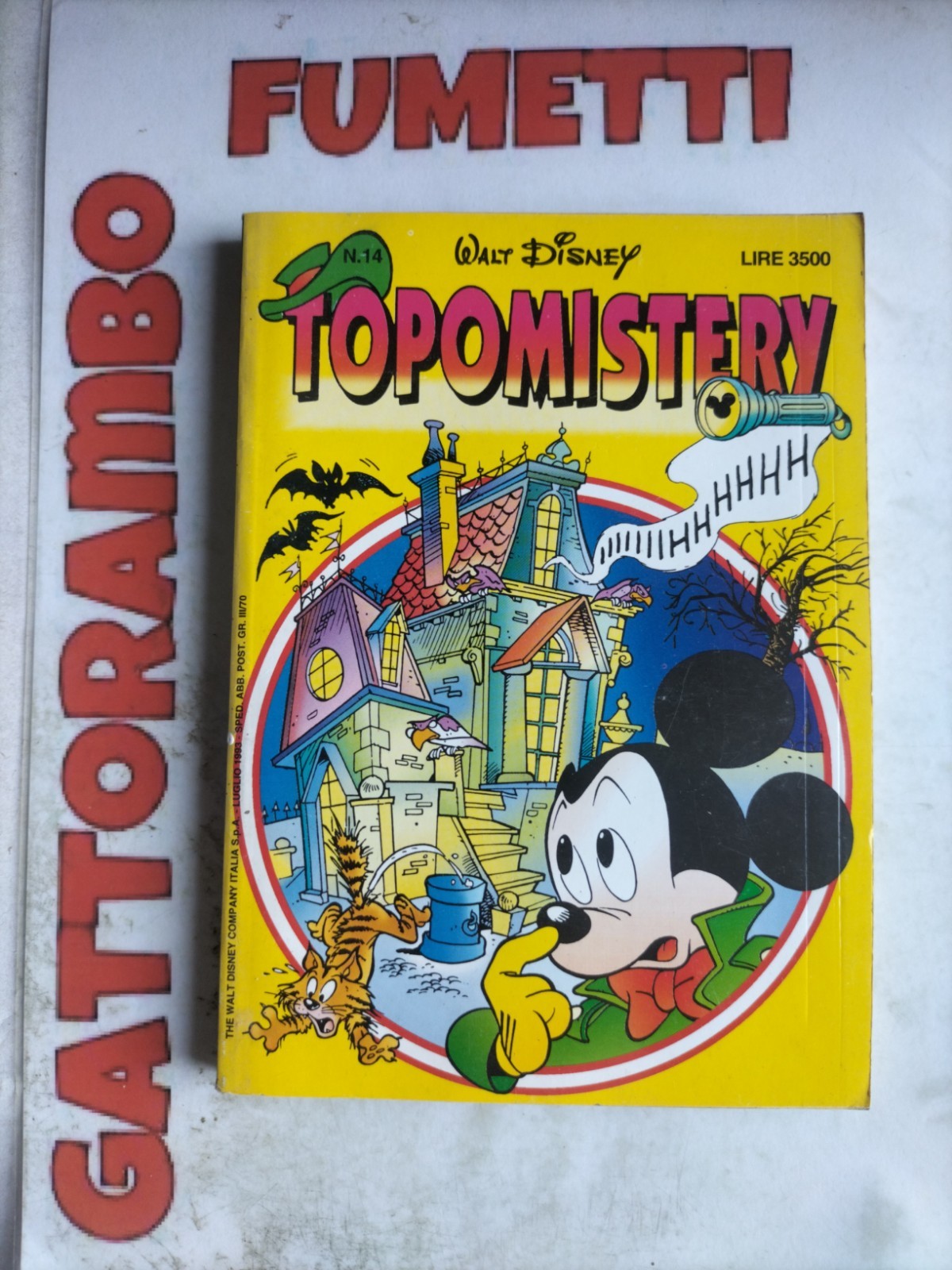 Topomistery n.14 anno 1993 - Disney ottimo