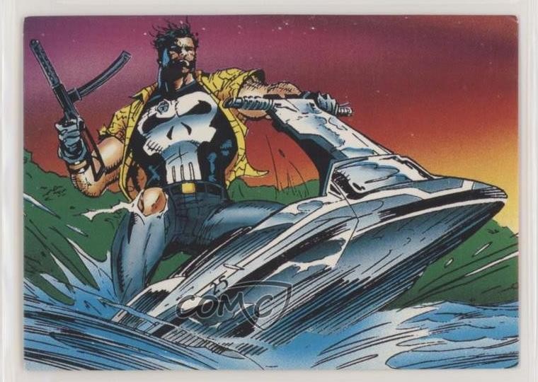 1992 Marvel The Punisher Guts and Gunpowder (voce diario di guerra) Aloha! #51 0nl0