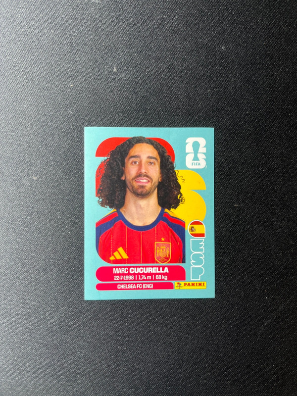 Cucurella figurinha copa 2026