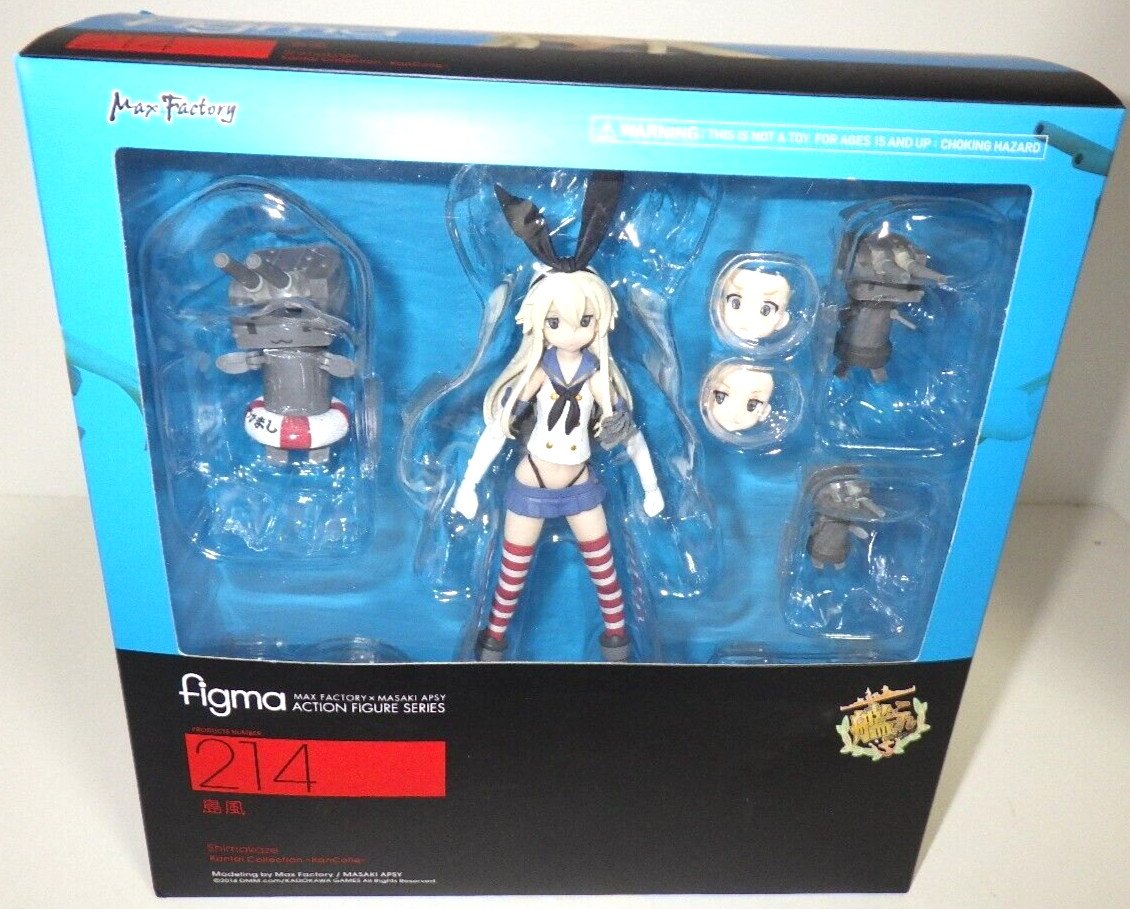 Max Factory figma 214 Shimakaze Kantai Collection KanColle Figure Japan Boxed