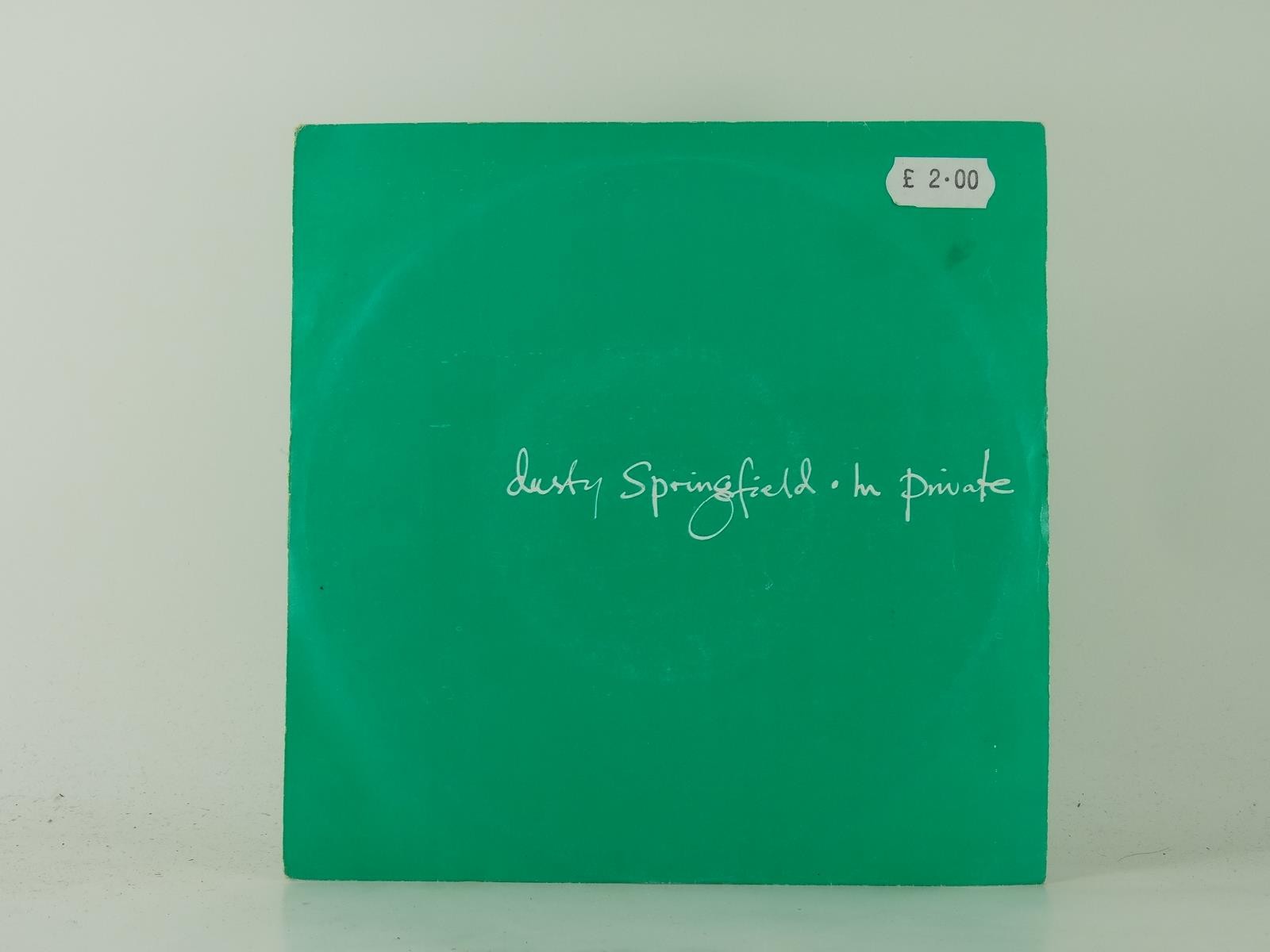 DUSTY SPRINGFIELD IN PRIVATE (2) (6) 2 Track 7" Single plus Picture Sleeve PARLO