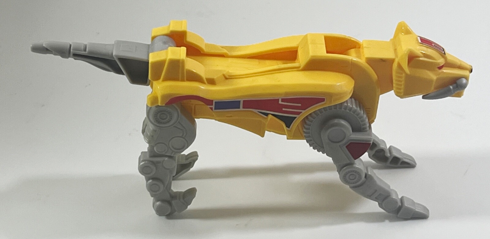 Sabertooth Tiger Zord di MIGHTY MORPHIN POWER RANGERS Deluxe Megazord Vintage