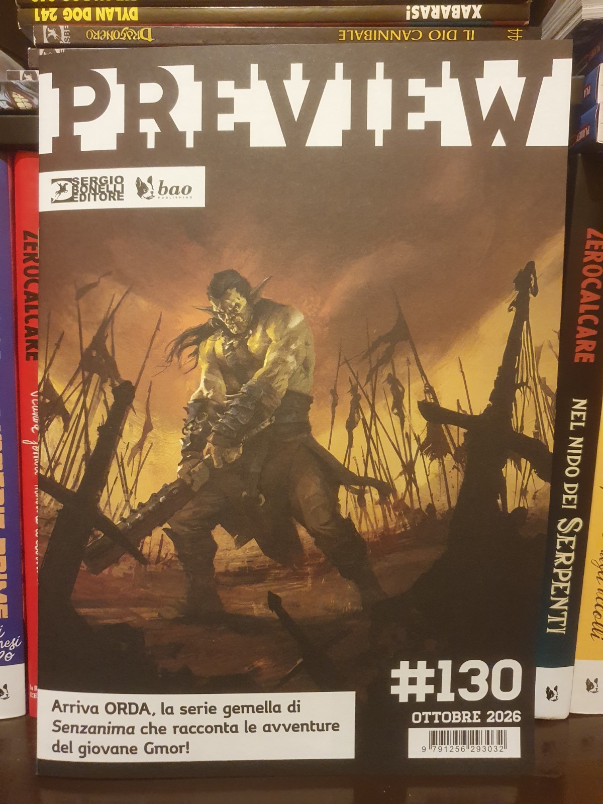 PREVIEW BAO BONELLI NUMERO 130 OTTOBRE 2026 - NUOVO