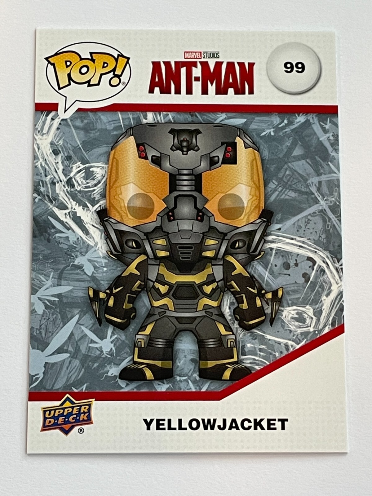 2023 Upper Deck Funko Pop Marvel Infinity Saga #99 - Yellowjacket - Ant-Man