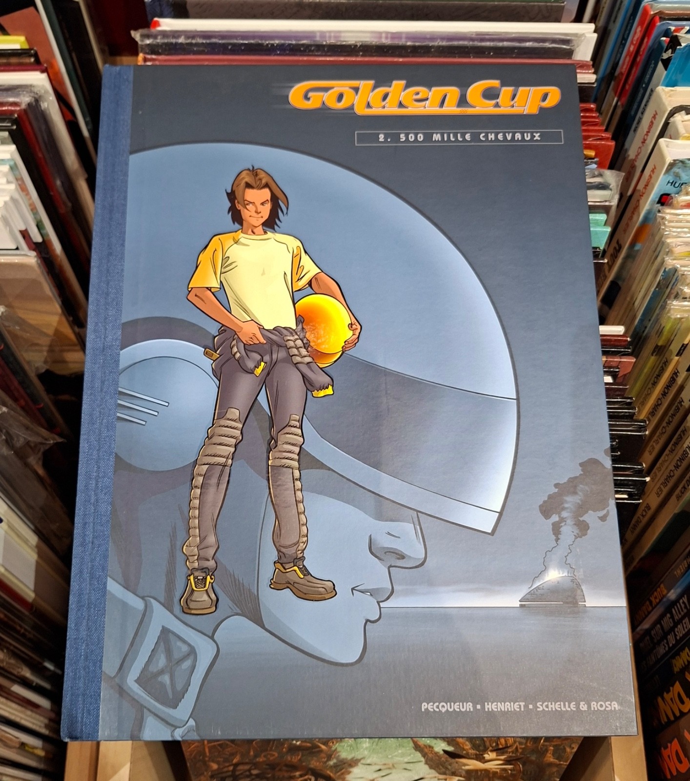Golden Cup T.2 _ Henriet / Bd Bulles 2004 Tirage Limité  250ex