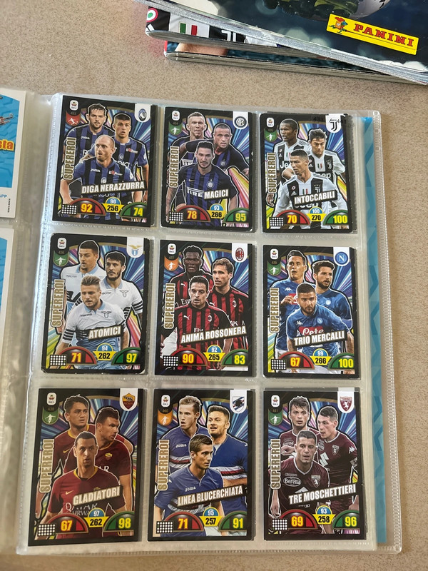 Carte adrenalyn 2018/19
