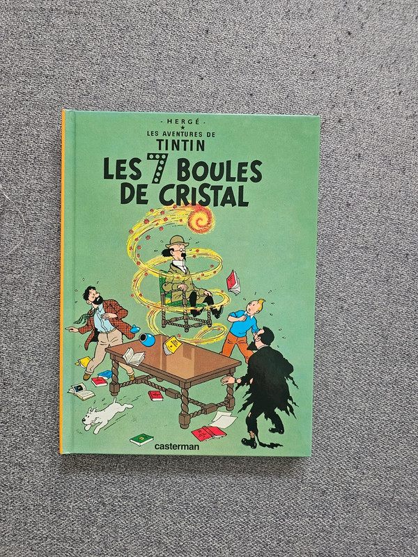 BD Tintin : Les 7 boules de cristal