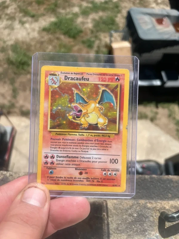 Dracaufeu holo set de base 1999