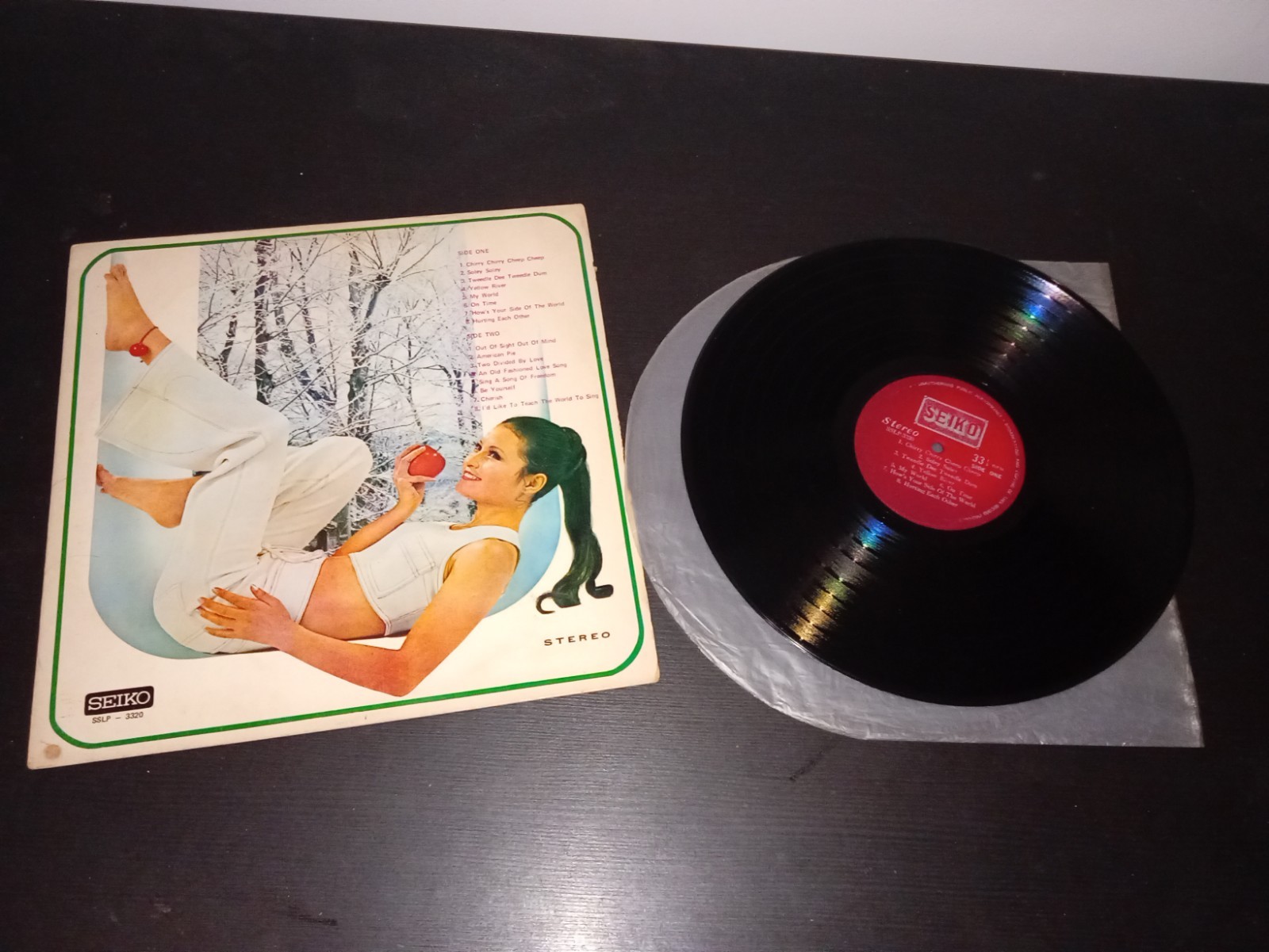 NOW 50% OFF!! EXTREMELY RARE ALLURING SEIKO PROMOTION RECORD LP COVER SSLP 3320 