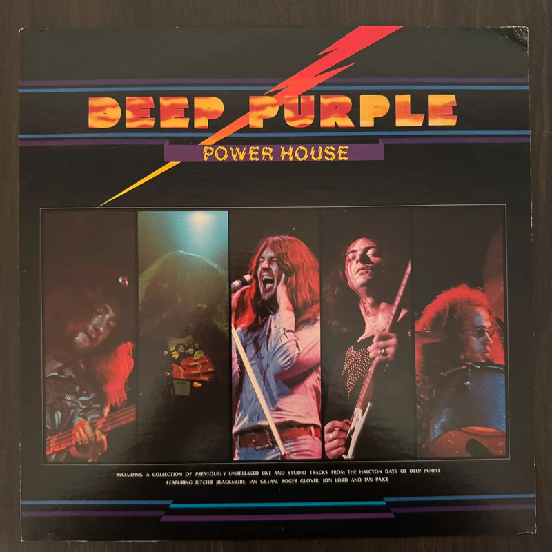 Deep Purple - Power House LP Japanese EX Vinyl Records Vinile