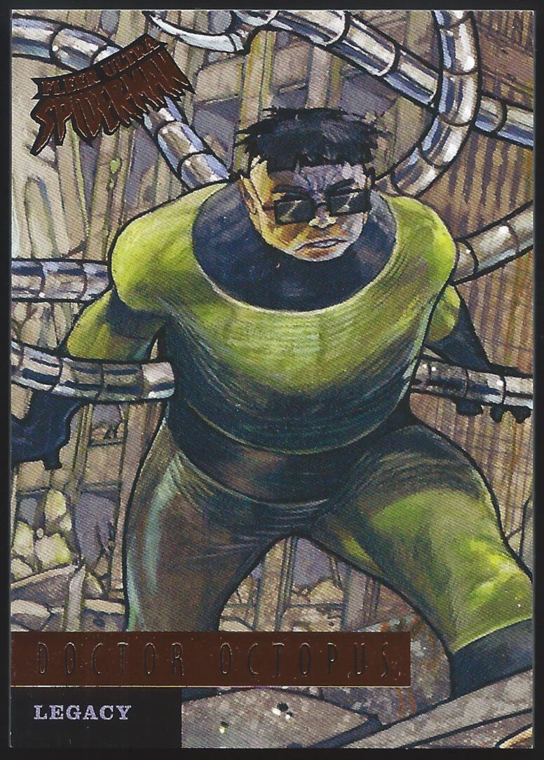 2017 Fleer Ultra Spider-Man "LEGACY" Inserto Scheda #L7...DOCTOR OCTOPUS
