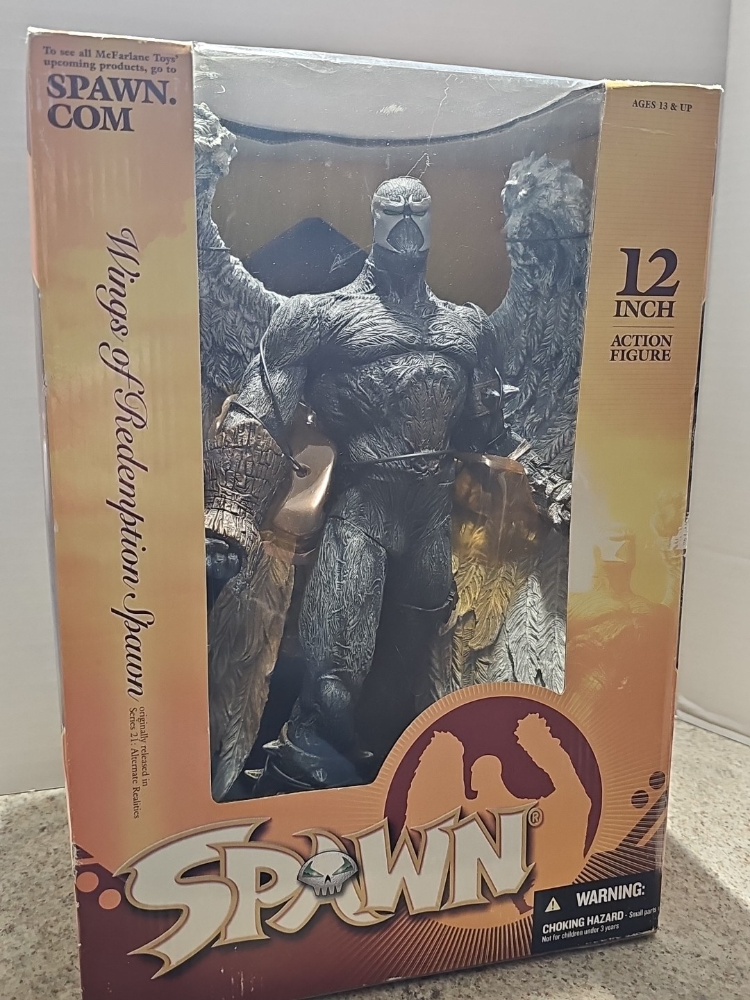 Vntg 2004 McFarlane Spawn Wings Of Redemption Series 21 Alt Realities 12" Figure