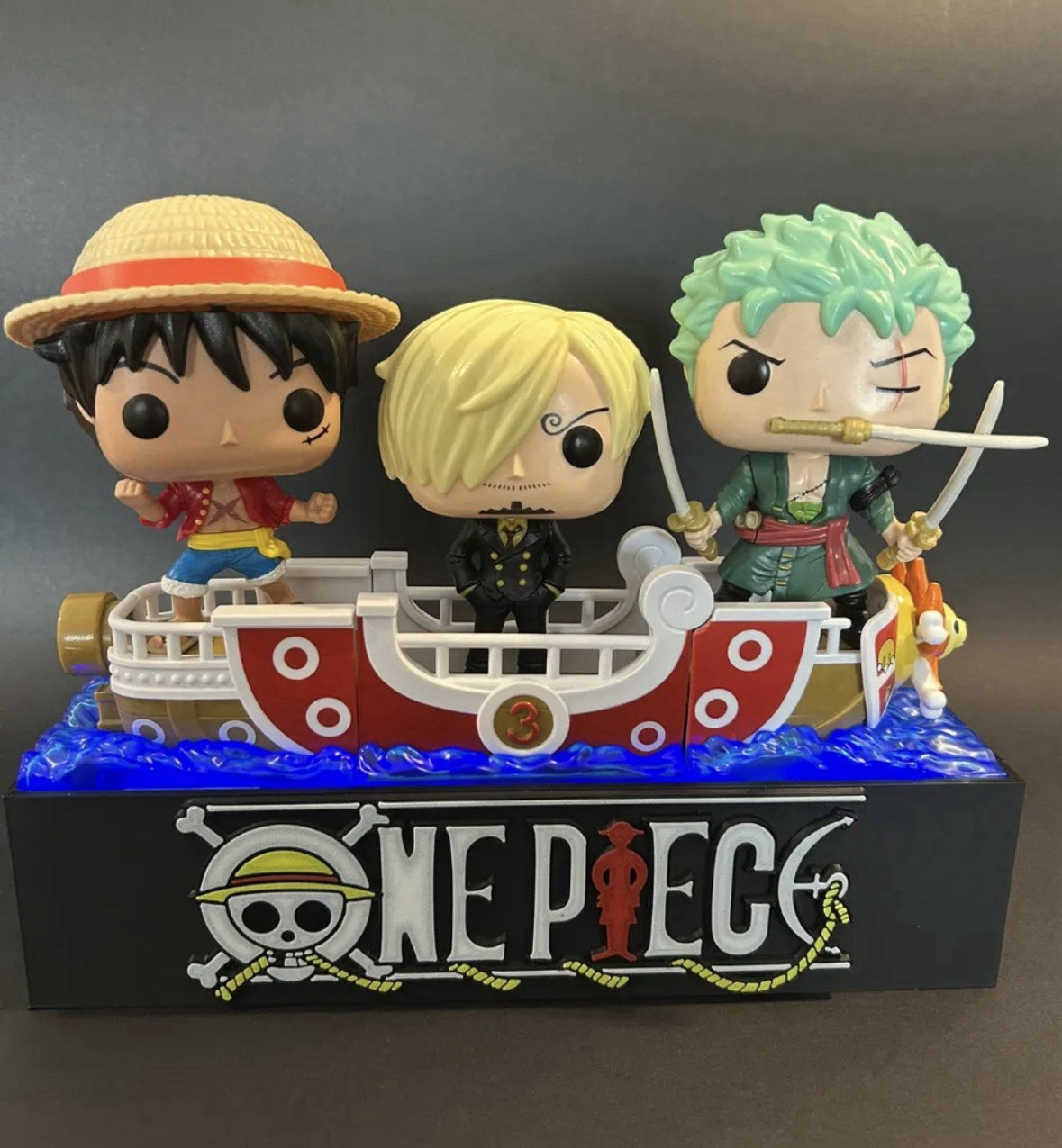Espositore Funko One Piece set diorama nave Edizione speciale