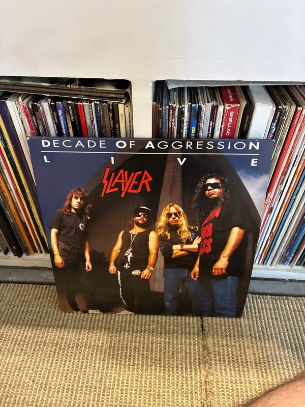 Slayer decade of agression live 1991 vinyle métal