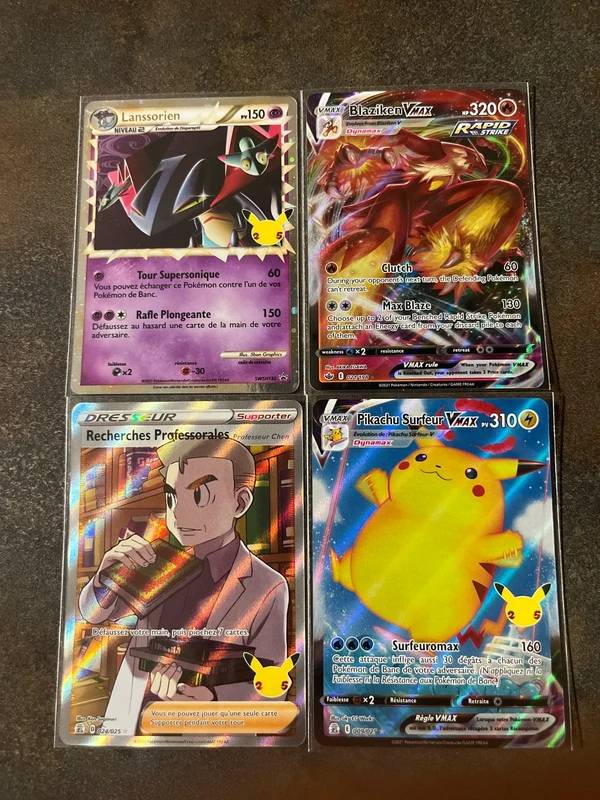 Cartes Pokémon rare