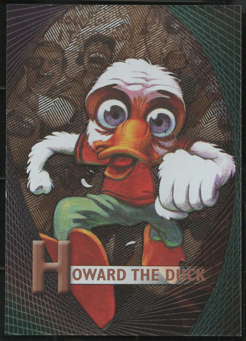 Marvel Beginnings Series 2 PRIME MICROMOTION Foil inciso #M-22...HOWARD THE DUCK