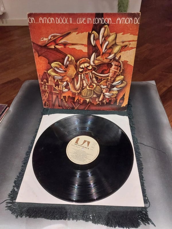 Lp Amon duul II Live krautrock raro