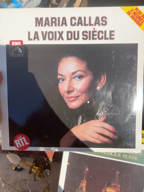 Vinyle Maria Callas La Voix du Siècle