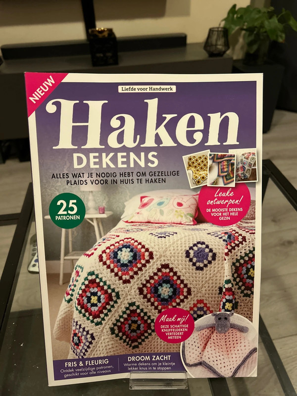 Dekens haken, liefde voor handwerk, met 25 patronen