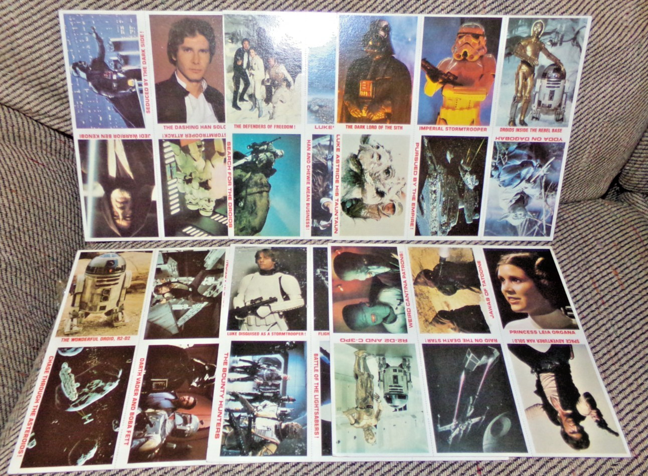 1977 BURGER KING STAR WARS - EMPIRE STRIKES BACK SET