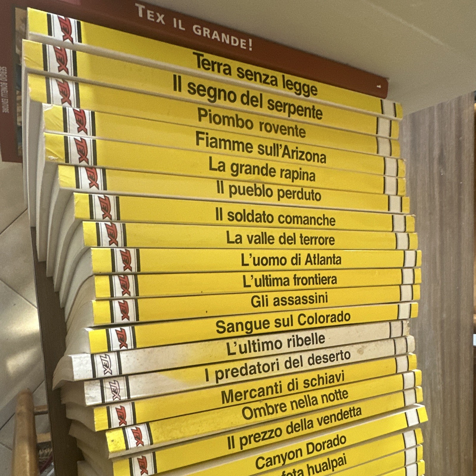 Lotto misto non completo Texoni 1-37. CONTATTARE PRIMA DI ACUISTARE.