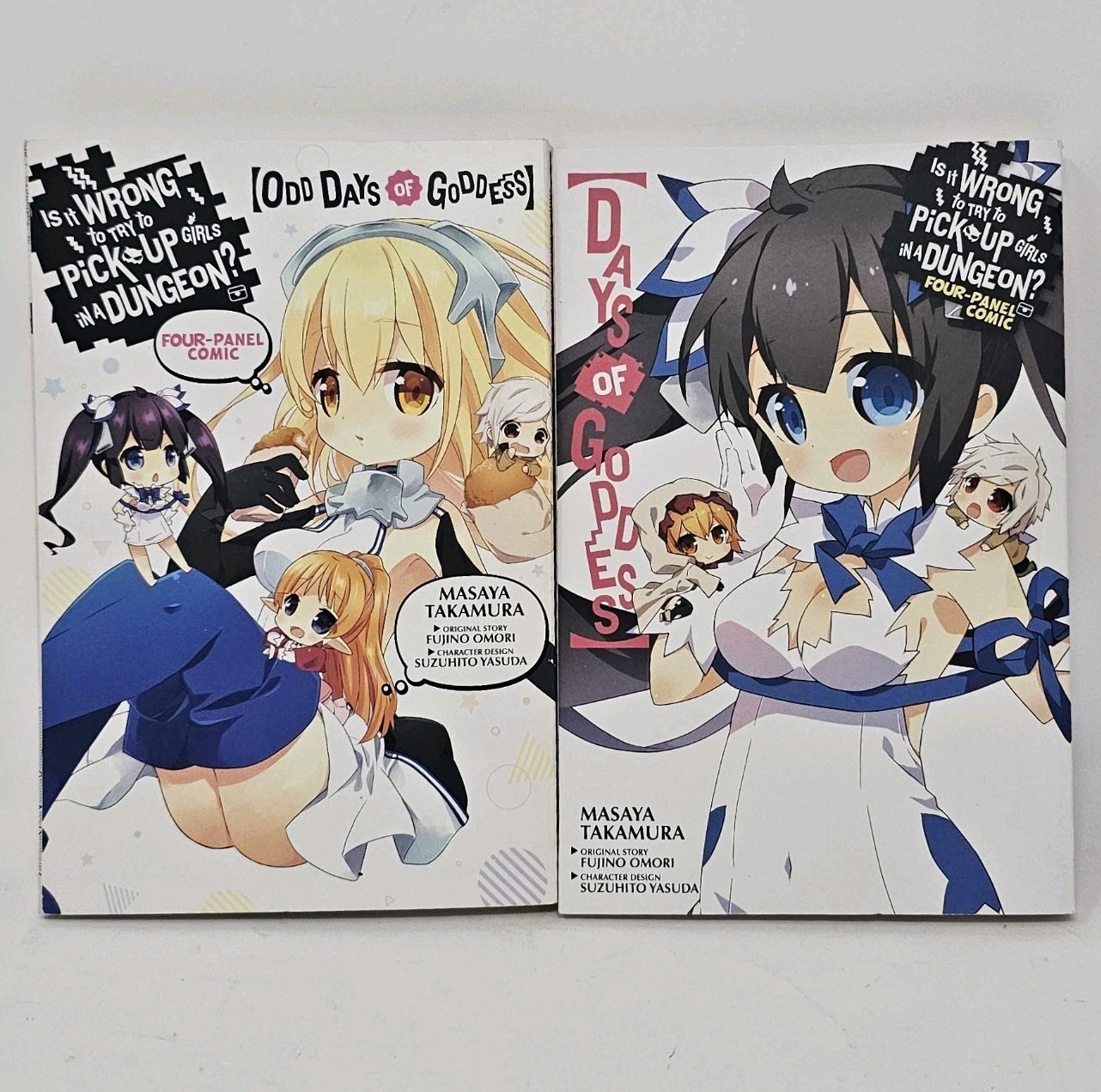 Is It Wrong to Try to Pick Up Girls in a Dungeon Odd Days of Goddess Vol 1-2