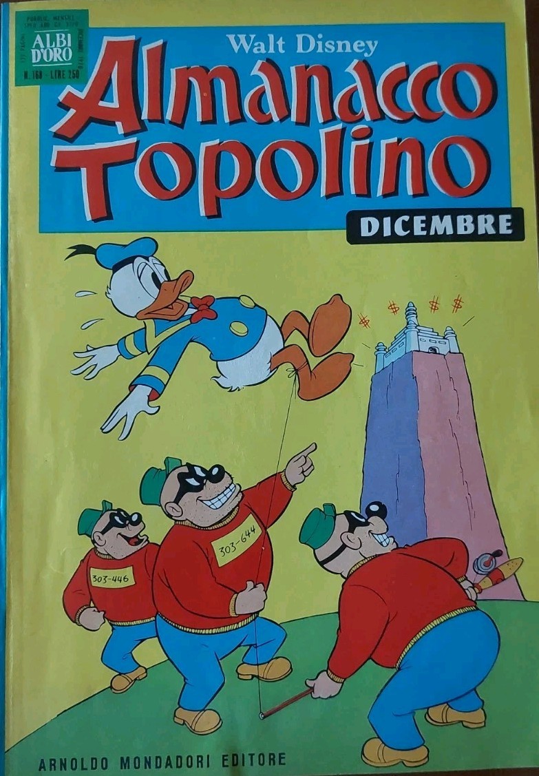 1970 Almanacco Topolino N. 168