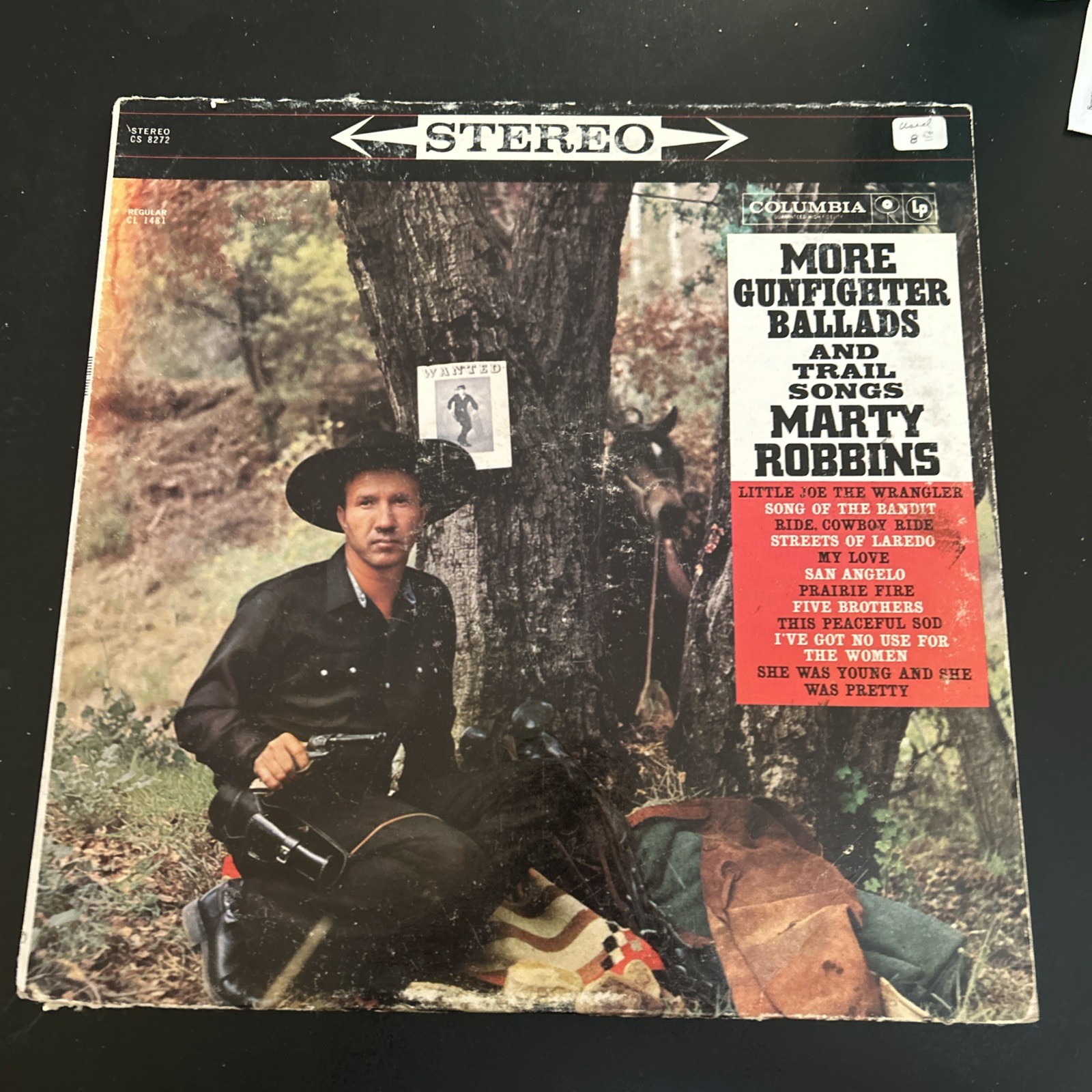 MARTY ROBBINS More Gunfighter Ballads COUNTRY LP  COLUMBIA 6 EYE DG CS 8272