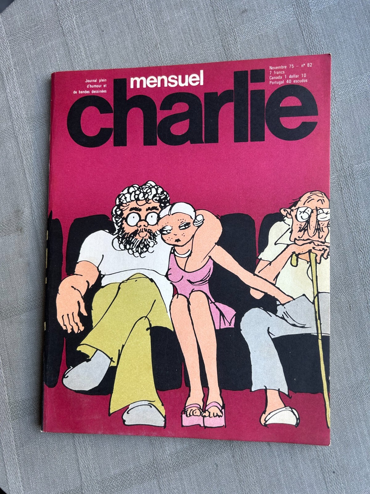 Charlie Mensile N°82 Novembre 1975 In Ottime Condizioni