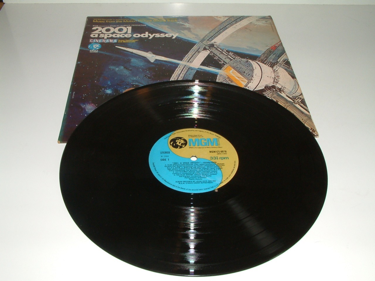 2001 A Space Odyssey - 1968 Original LP Vinyl Record Album