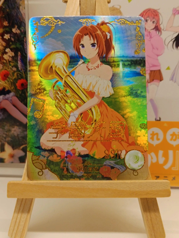 Carte Goddess Story SSR - Natsuki Nakagawa - Sound! Euphonium - Holo NS-5M03-062