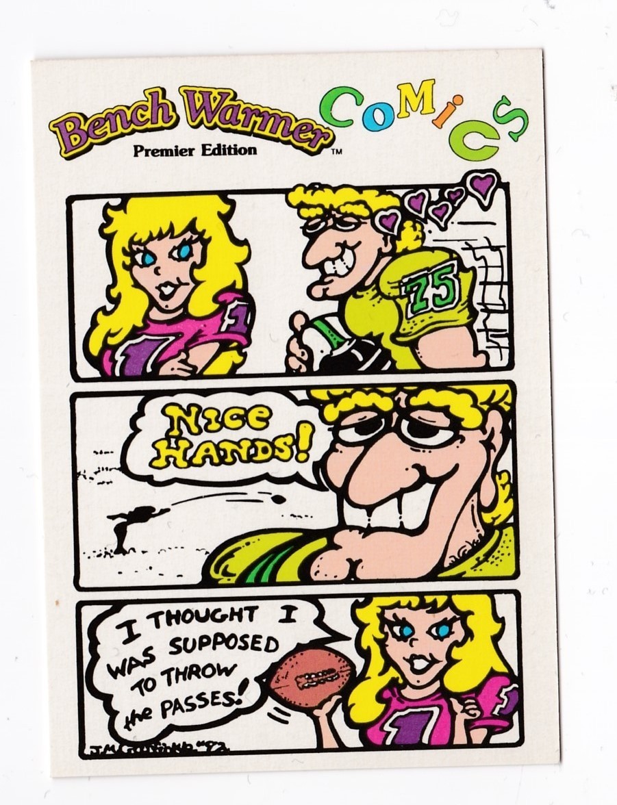 1992 Bench Warmer Comics Premier Edition Sexy Cards #75