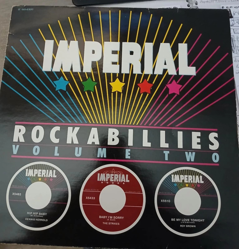 vends  33t Imperial Rockabillies vol two