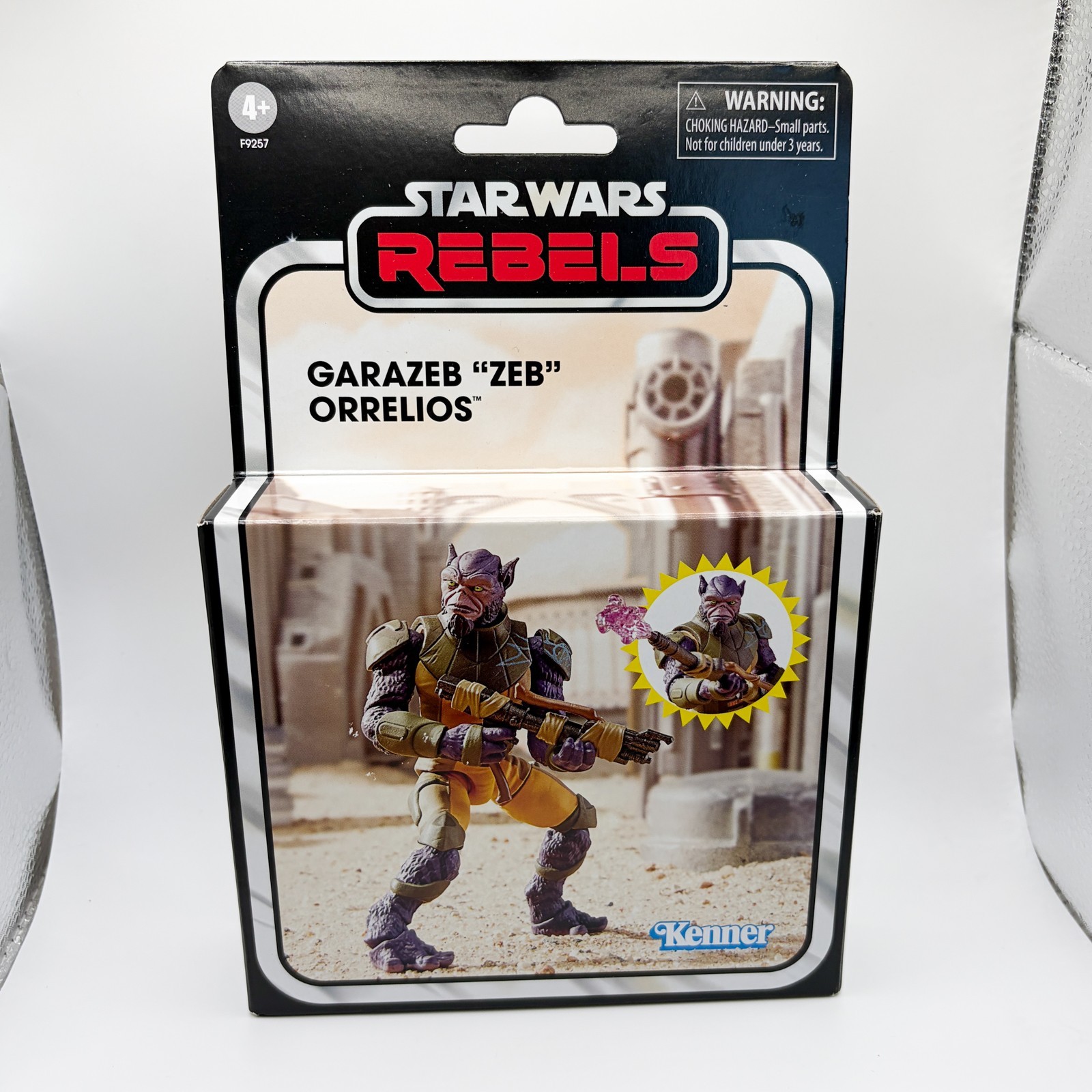 Star Wars Rebels Garazeb "Zeb" Orrelios 3.75 Modellino Hasbro Kenner 2024