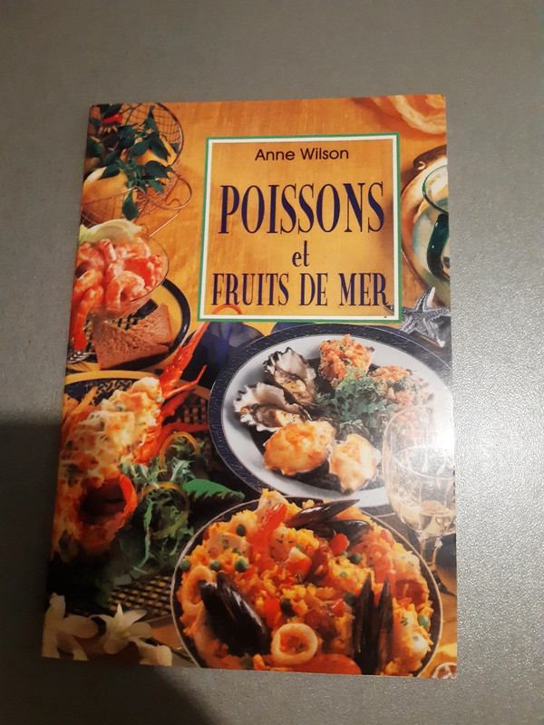 Livre de recette poissons et fruits de mer