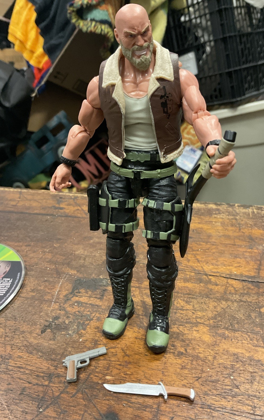 Valaverse Action Force Kerak Serie 1 versione Kickstarter INCOMPLETO usato 6,5"