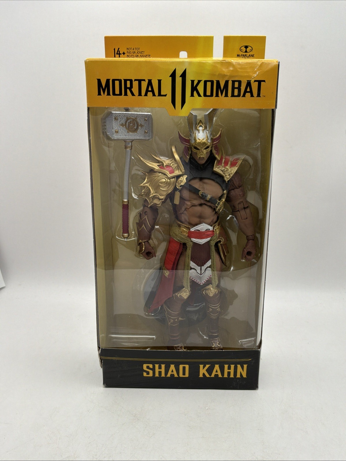 2021 McFarlane Toys Mortal Kombat Shao Kahn 7" Action Figure